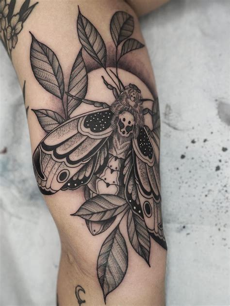 30 Best Moth Tattoo Ideas You Should Check